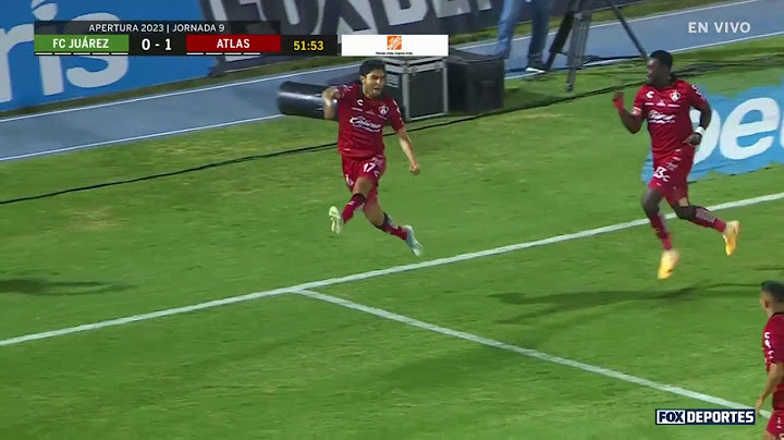 Gol de Jaziel Martínez | FC Juárez 0-2 Atlas | FOX Liga MX | 22 de septiembre