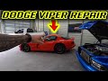 Repairing Damaged Dodge Viper ACR | PART 2
