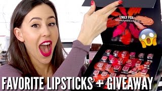 Favorite Maybelline Lipsticks || Drugstore Makeup Lip Swatches