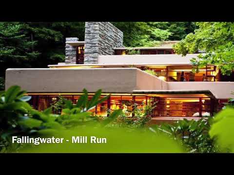 Video: Kiệt tác Fallingwater ở Mill Run, Pennsylvania