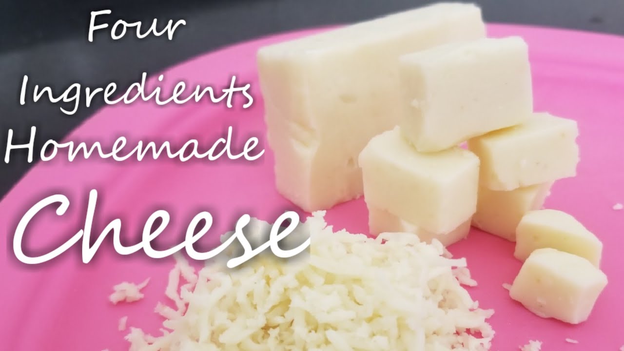 How to make Homemade Cheese Recipe|Homemade Cheese Recipe|Four