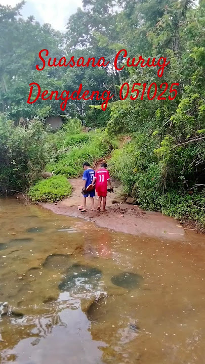 Suasana Curug Dengdeng 051025 #pyf #curugdengdeng #tawang