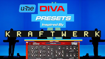 U-He DIVA: KRAFTWERK Inspired PRESETS [Werk-Station Soundbank for DIVA 80 Sounds]