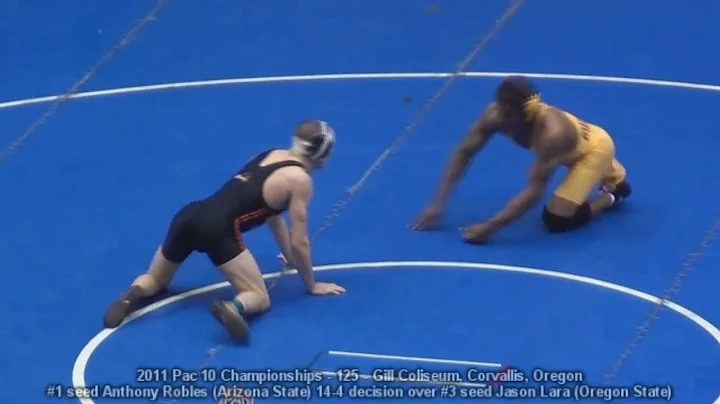 Anthony Robles (ASU) vs Jason Lara (OSU)