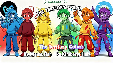 The Tertiary Colors - Cartoon Style