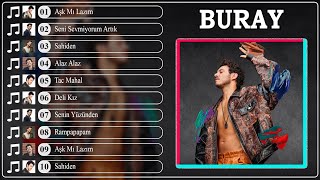 Buray - En İyi 10 Şarkı - BEST TURKEY POP REMIX SONG 2023 - EN ÇOK İZLENEN 2023