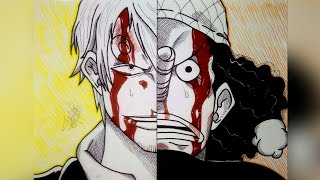 Drawing - Sanji | Usopp (One Piece) Mugiwaras Series 4/5