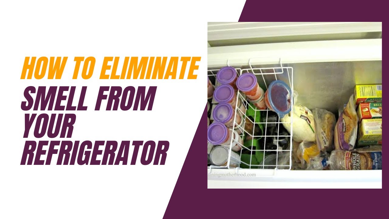 HOW TO REMOVE SMELL/STENCH FROM YOUR FRIDGE/REFRIDGERATOR YouTube