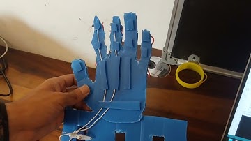 Animatronic Hand - Project assignment for Skyfi labs online course - by Raghavinder