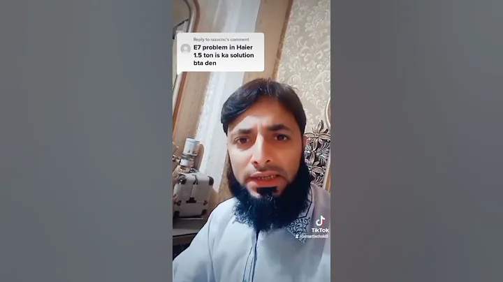 Hair DC inverter ac E7 error code problem