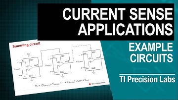 Example circuits for current sense amplifiers
