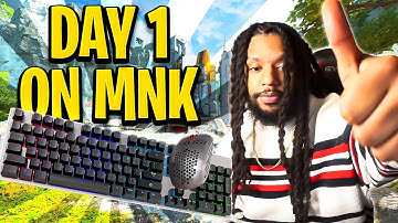 DAY 1 on MNK *GOODBYE CONTROLLER* (APEX LEGENDS)