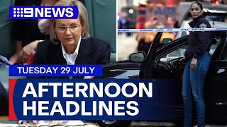 Four dead after horror NYC shooting; Coalition backs HECS and childcare bills | 9 News Australia