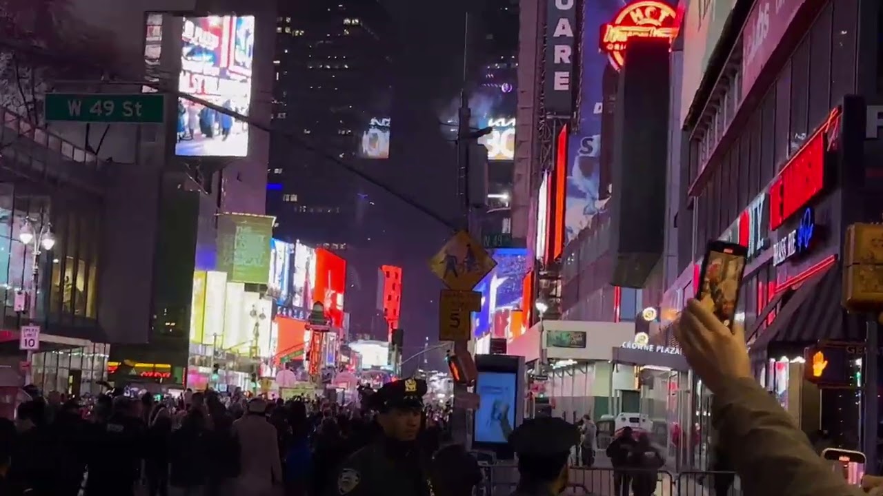 2025 NYC ball drop | bye 2024