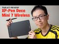 Review xppen deco mini 7 wireless graphics tablet