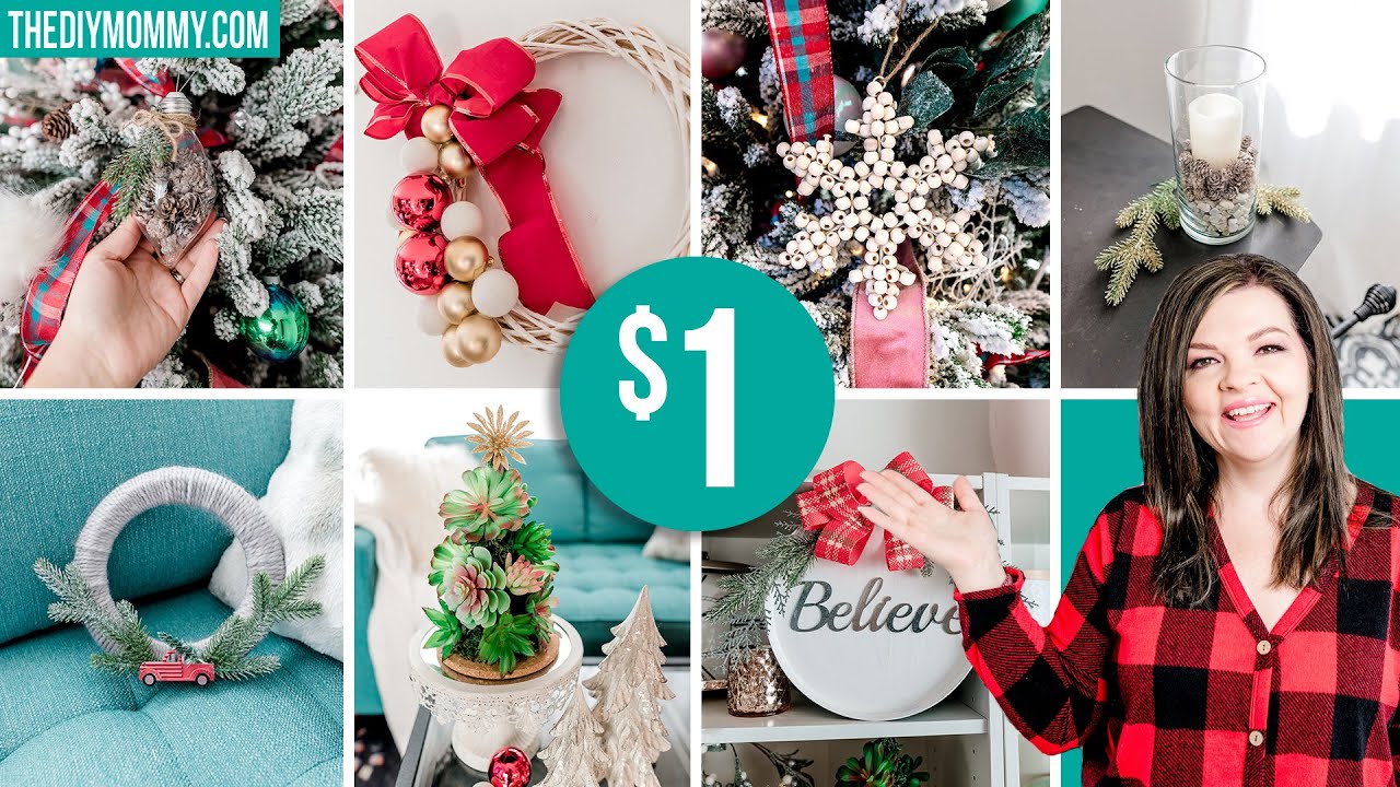 DOLLAR TREE Christmas DIY ideas you'll want to make NOW! | The DIY