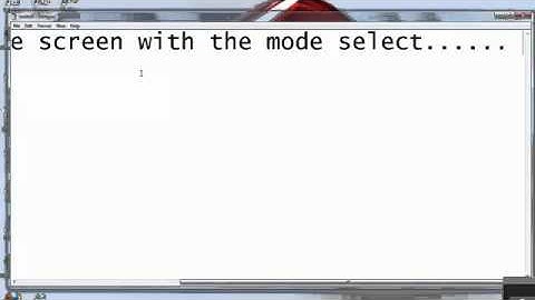 Pacman GM (GameMaker Edition) Preview (Title Screen & intro)