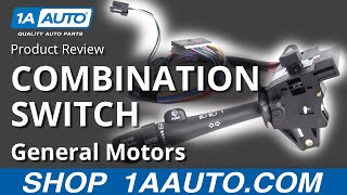 1AZCC00165 GM Cruise Turn Signal Wiper Hazard Switch Lever