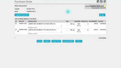 How to Short Close Item in Purchase Order