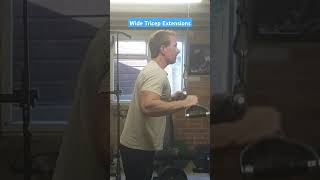 Wide Tricep Exensions - one to add in
