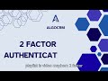 Two-Factor Authentication (2FA) in ALGO-CRM (Hindi)