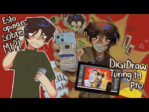 THIS IS WHAT THEY THINK ABOUT ME‼️Kaocoffe/Digidraw Turing19 Pro