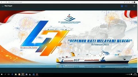 UTS Pemrograman Web || Website Tiket Kapal menggunakan Prinsip CRUD