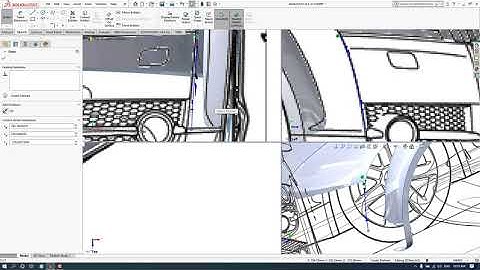 Tự học Solidworks Nâng Cao - Bài 120 : Xây Dựng Bề Mặt Xe Audi - 20