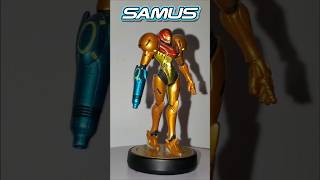 Smash Bros Samus amiibo showcase #amiibo #gaming #collectibles  #supersmashbros   #nintendo  #figure