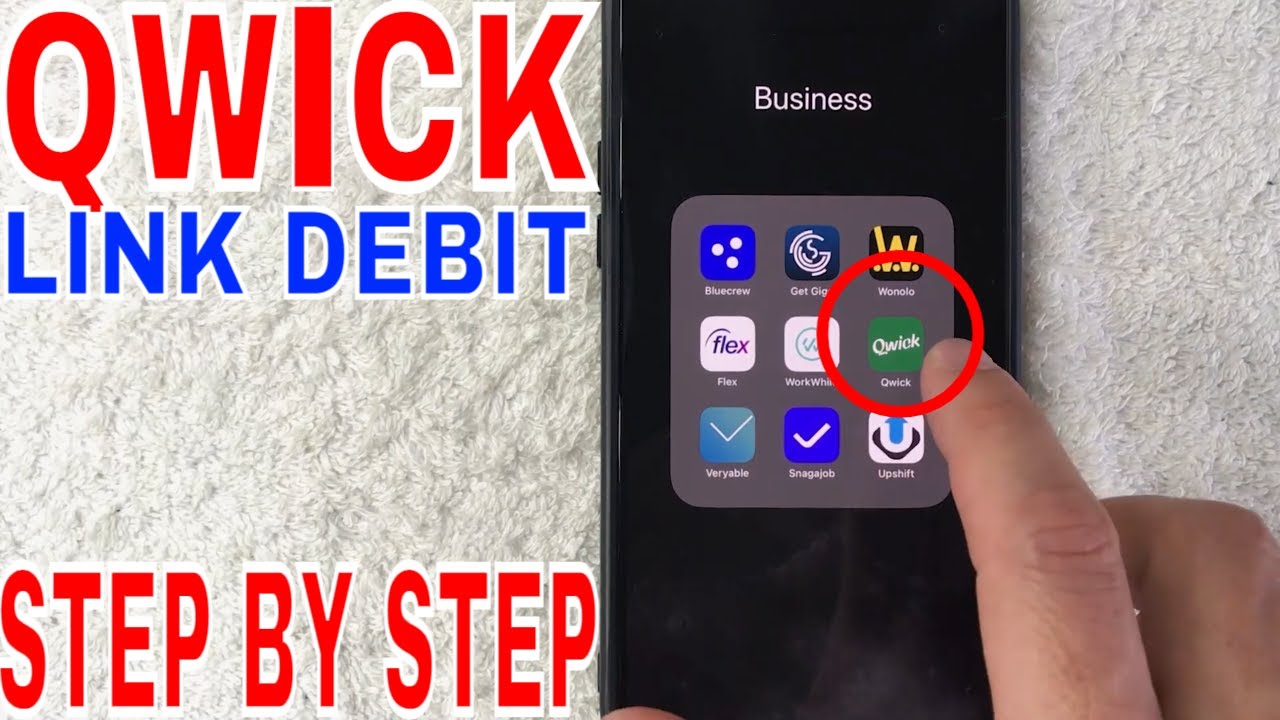 How To Link Debit Card To Qwick App 🔴 YouTube