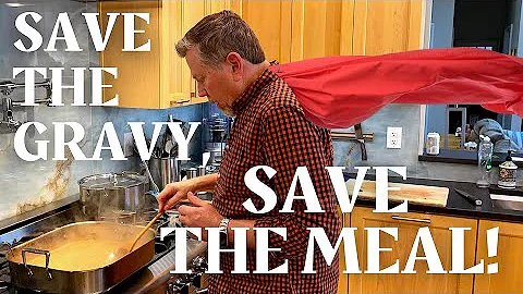 The Tastiest Turkey Gravy from Scratch, with Charl...