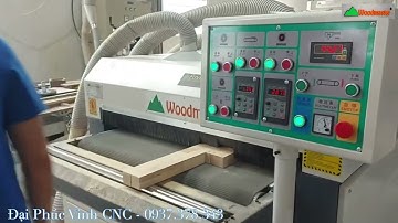 Máy cào xước gỗ Woodmaster, đánh xước gỗ tạo vân giả cổ