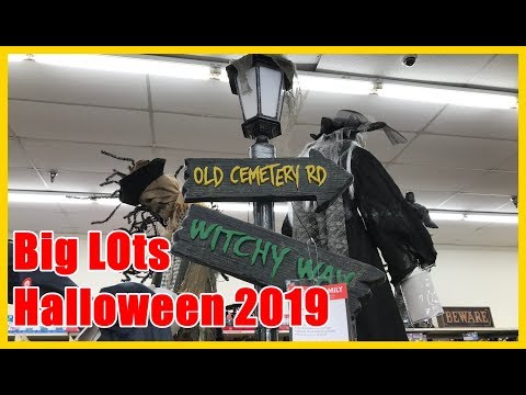 Big Lots Halloween 2019 Decorations, Animatronics and Costumes