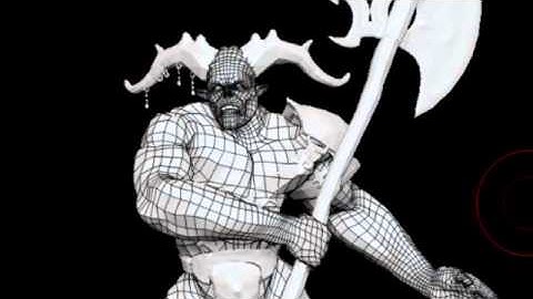 Rendering Wireframes in ZBrush