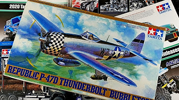 TAMIYA P-47D Thunderbolt full video build