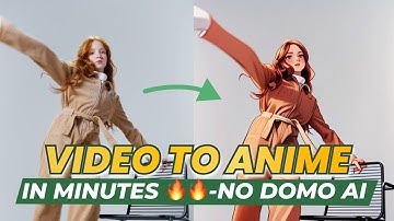 Convert Any Video To ANIME in Minutes 🔥🔥| Animation AI Tutorial