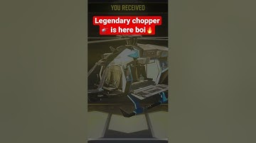 Legendary chopper 🚁 is here boi. #codm #callofduty #gaming #shorts #gameplay.