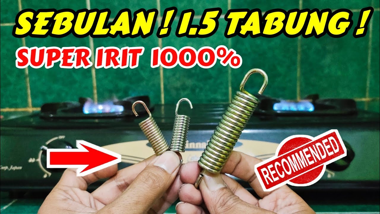 Cara Mudah Agar Kompor Gas Kalian Jadi Super Hemat & Irit Pake Tabung Gas 3kg & 12kg. 👍