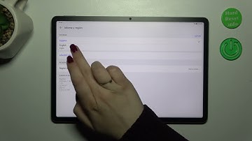 How to Change System Language on HUAWEI MatePad 11.5