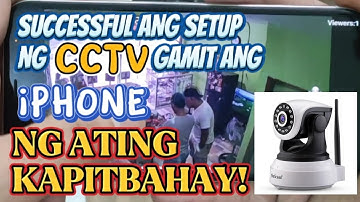 How to setup sricam security Camera on IOS iPhone? | SP017 SRICAM IP Camera installation