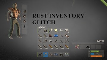 RUST Stacking items glitch