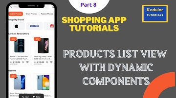 Kodular Tutorials (No-Coding Required) : Products List View With Dynamic Components(Malayalam)