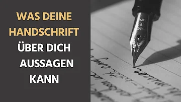 Was sagt die Schrift über den Charakter aus?