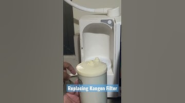 Replacing Kangen Water Filter