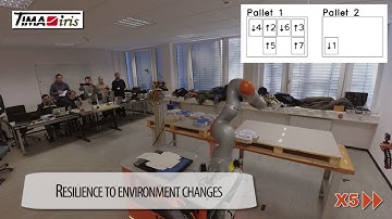 EuRoC C2 TIMAIRIS Showcase - Autonomous blank feeding of packaging machines