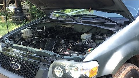 2005 Ford Escape XLT O2 Sensor Locations