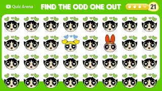 FIND THE ODD EMOJI (Power Puff#2 EMOJI EDITION ) #quiz #trivia #trending