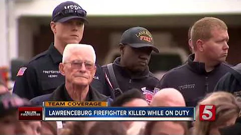 Lawrenceburg Mourns the Death of Firefighter Jason...