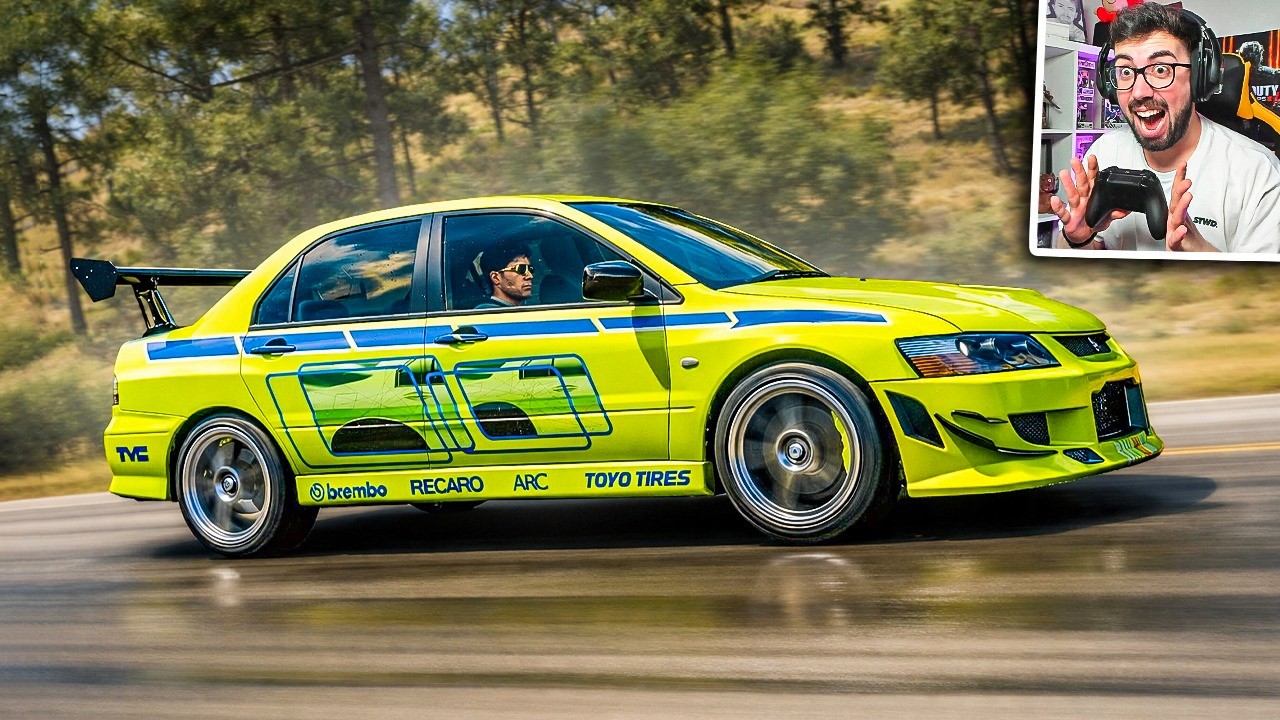 TUNEANDO un MITSUBISHI EVO FAST and FURIOUS en FORZA HORIZON 5 😍