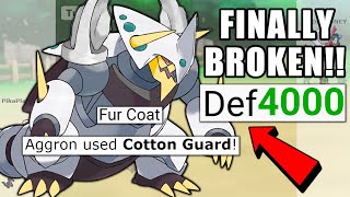 COTTON GUARD FUR COAT MEGA AGGRON IS BROKEN! POKEMON SCARLET AND VIOLET | POKEMON SHOWDOWN